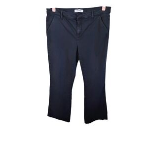 Lila Ryan Black Cropped Bootcut Pants Size‎ 16 Comfortable Stretch Casual